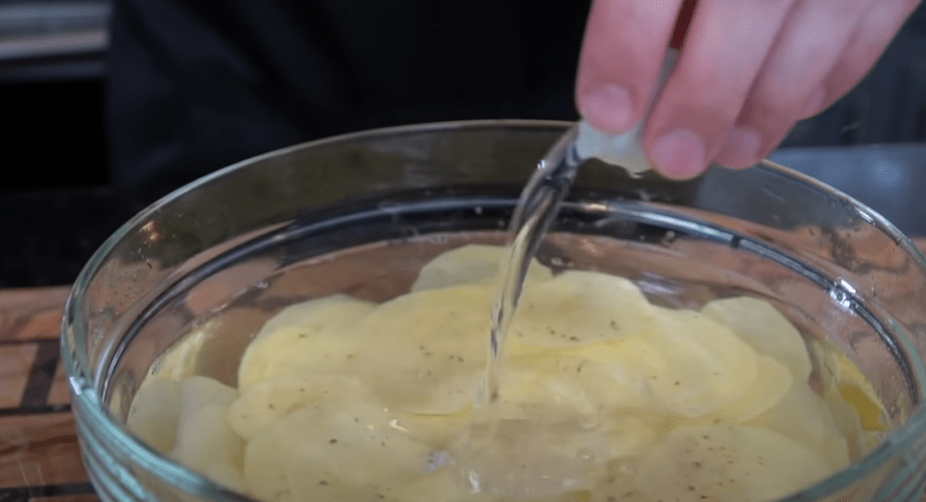 potato chips preparation