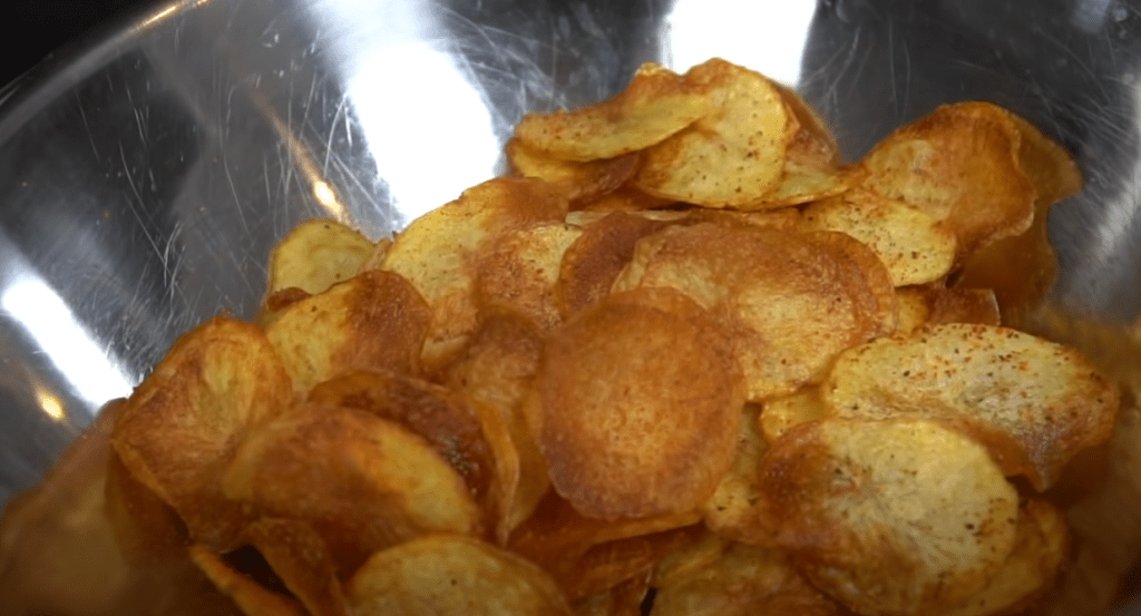 potato chips preparation